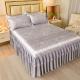 Sleeping Mat Viscose Fiber Mat Bed Skirt Three-piece Set Home