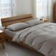 Japanese Solid-color Simple Dormitory Yarn-dyed Washed Cotton Four-piece Set