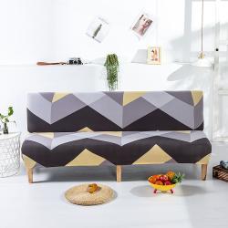 Stretch Folding Sofa Without Armrest Fitted Sheet Bedspread