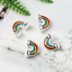 Ornament Accessories Ceramic Rainbow Scattered Beads Handicraft DIY Material