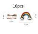Ornament Accessories Ceramic Rainbow Scattered Beads Handicraft DIY Material