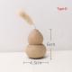 Japanese Style Groceries Solid Wood Dried Flowers And Flowerpot Wooden Craftwork Ins Vase