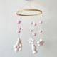 Ins Fur Ball Flower Wind Chimes Bed Bell