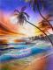 Digital Oil Painting Color Filling Frameless Decoration