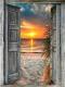 Digital Oil Painting Color Filling Frameless Decoration