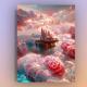 Tiangong Digital Oil Painting Colorful Decorative Painting