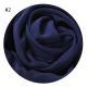 Solid Color Pearl Chiffon Scarf Head Covering Monochrome
