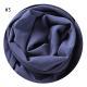 Solid Color Pearl Chiffon Scarf Head Covering Monochrome