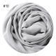 Solid Color Pearl Chiffon Scarf Head Covering Monochrome