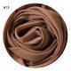 Solid Color Pearl Chiffon Scarf Head Covering Monochrome