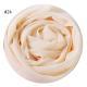 Solid Color Pearl Chiffon Scarf Head Covering Monochrome