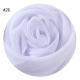 Solid Color Pearl Chiffon Scarf Head Covering Monochrome