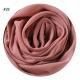 Solid Color Pearl Chiffon Scarf Head Covering Monochrome