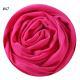 Solid Color Pearl Chiffon Scarf Head Covering Monochrome