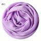 Solid Color Pearl Chiffon Scarf Head Covering Monochrome