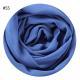 Solid Color Pearl Chiffon Scarf Head Covering Monochrome