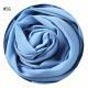 Solid Color Pearl Chiffon Scarf Head Covering Monochrome