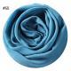 Solid Color Pearl Chiffon Scarf Head Covering Monochrome