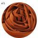 Solid Color Pearl Chiffon Scarf Head Covering Monochrome