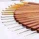 Bamboo Handle Metal Head Crochet Hook