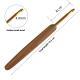 Bamboo Handle Metal Head Crochet Hook