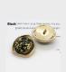 Gold Irregular Heterosexual Natural Shell Buttons