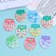 Cartoon Transparent Buttons Handmade Cream Glue Accessories Resin Ornament