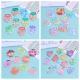 Cartoon Transparent Buttons Handmade Cream Glue Accessories Resin Ornament