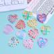 Cartoon Transparent Buttons Handmade Cream Glue Accessories Resin Ornament