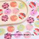 Cartoon Transparent Buttons Handmade Cream Glue Accessories Resin Ornament