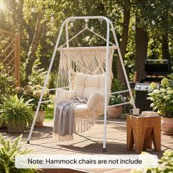 hammock-chair-stand-indoor-and-outdoor-use-with-anti-slip-foot-pads-2-carabiners-white