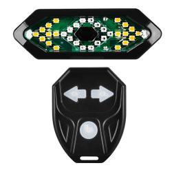 Smart Remote Control Turn Signal Charging Mountain Waterproof Taillight Night Bike With Horn Warning Light