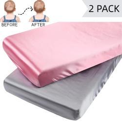 Babys Smooth Breathable Silk Fitted Sheet